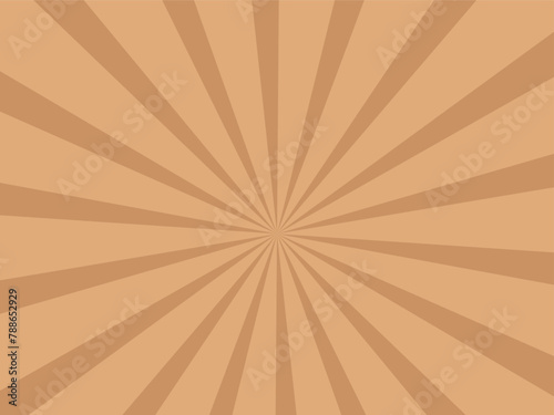 Abstract brown background in retro style. Vintage backdrop copy space for text. Vector illustration