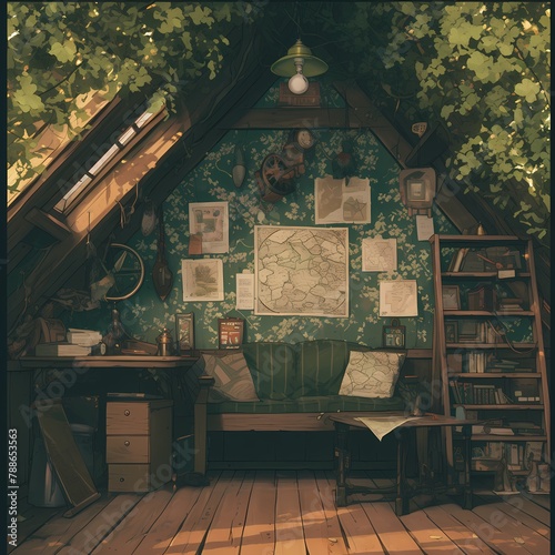 Explore the Wonderland of a Dreamlike Treehouse - Cozy and Charming Nest
