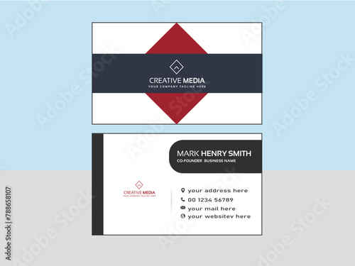 Creative Business Card design template