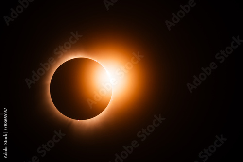 EFFINGHAM, IL - April 08, 2024 - Photos taken during the 2024 North American Total Solar Eclipse in Effingham, IL. © Kevin
