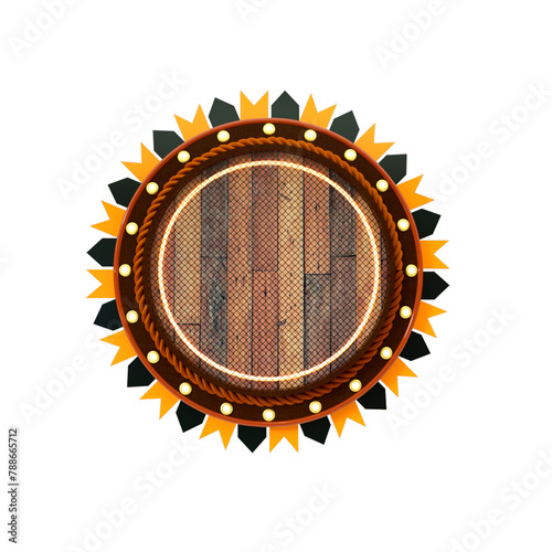 3d rendered wood object panel (ID: 788665712)