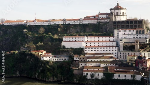 Porto, Portugal beautiful view of the Igreja do Mosteiro de Santo Agostinho da Serra do Pilar, amazing church
