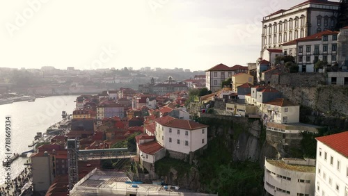 Porto, Portugal amazing view of the the old town, a popular tourist spot