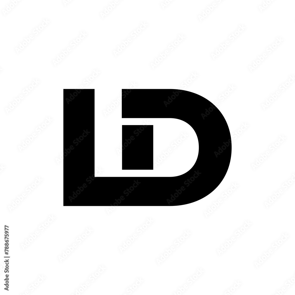 LD creative business company letter logo design LD creative business company letter logo design
