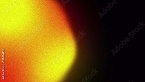 Animated Background Video Glowing Liquid with Grain Texture.