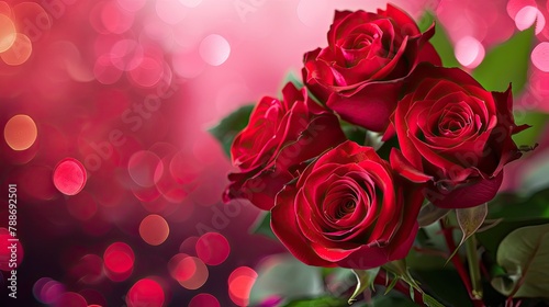 A Valentine s Day card adorned with beautiful roses is sure to steal hearts and spread love