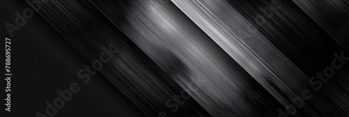 abstract black and silver are light gray with white the gradient is the surface with templates metal texture soft lines tech diagonal background black dark sleek clean modern.