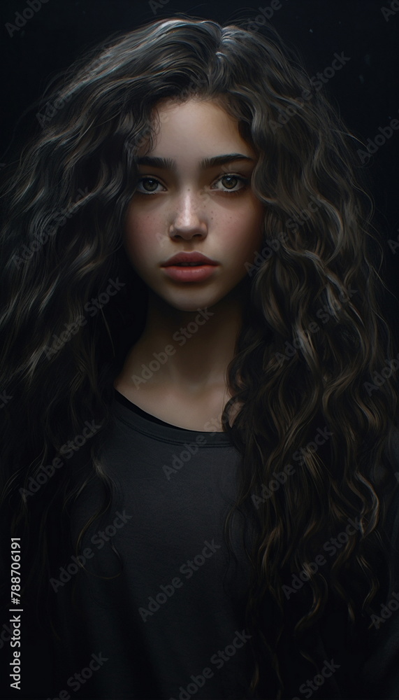 Fototapeta premium portrait of a woman