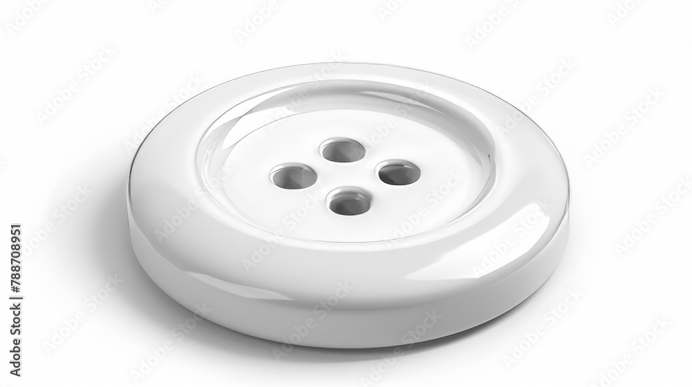 button isolated on white
