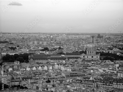 Veduta panoramica della città di Parigi.