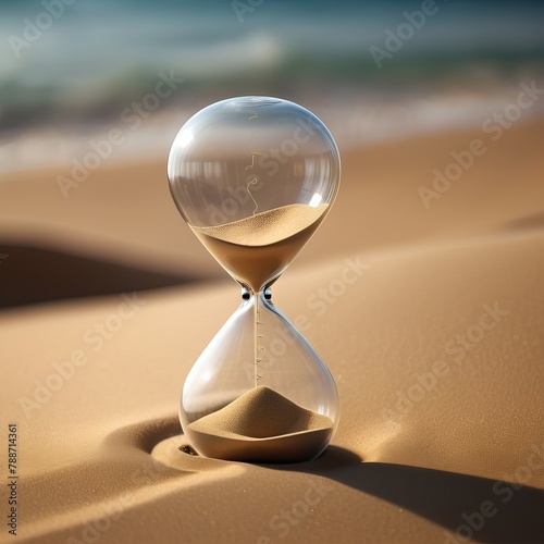  In the silent passage of time, the hourglass stands as a tangible symbol of the eternal march of seconds and minutes.