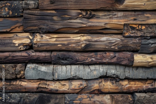 A background of wood