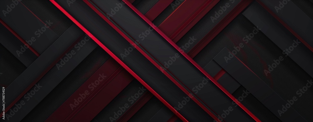 Abstract background with red lines in the shape of an X on black background Black background with dark burgundy diagonal stripes Generative AI Abstract background with red lines in the shape of an X on black background Black background with dark burgundy diagonal stripes Generative AI