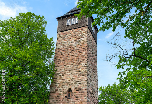 Die Ruine der Burg Maienluft in Wasungen