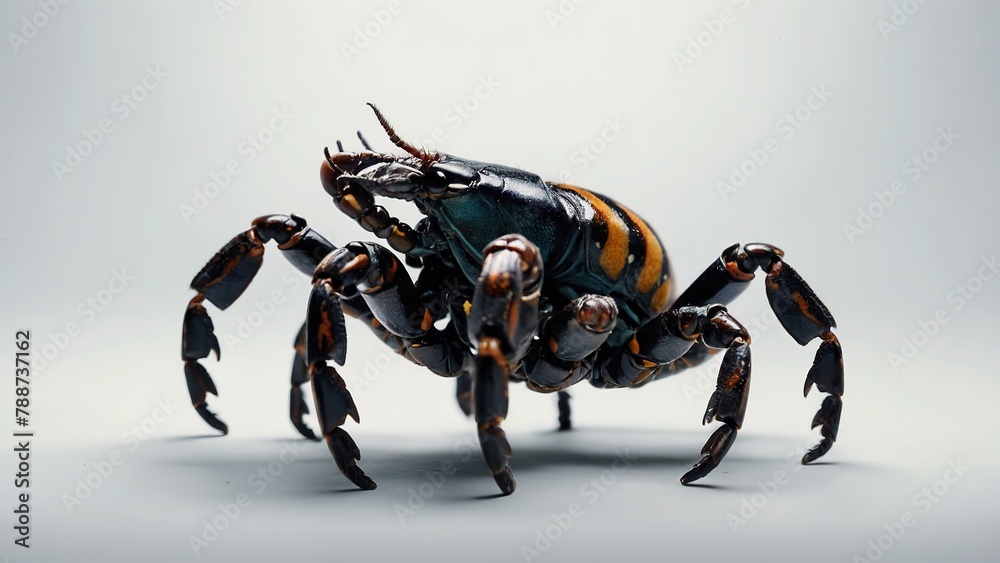 Fototapeta premium SCORPIO with white background