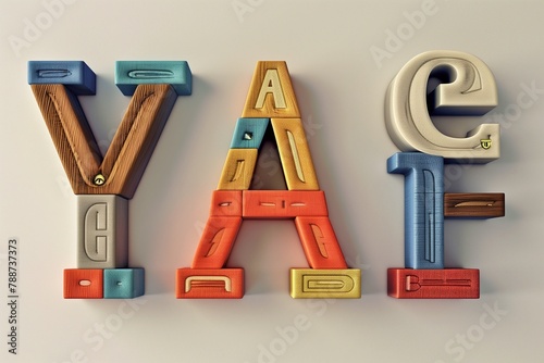 Alphabet. Letters A © stock contributor 
