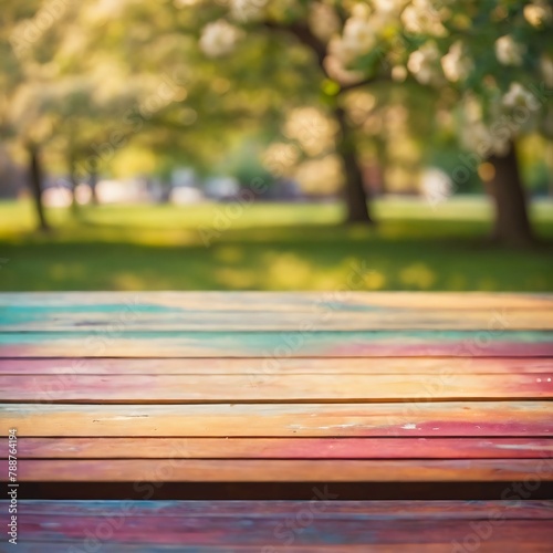 Empty Table, summer, spring, copy space,nature, 