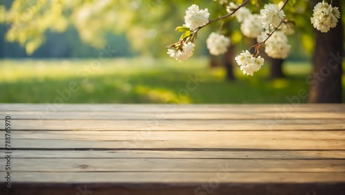 Empty Table, summer, spring, copy space,nature, 