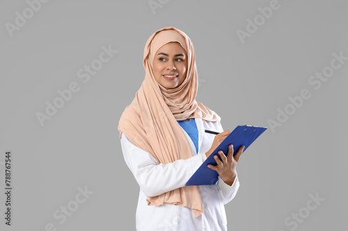 Female Muslim medical inter...