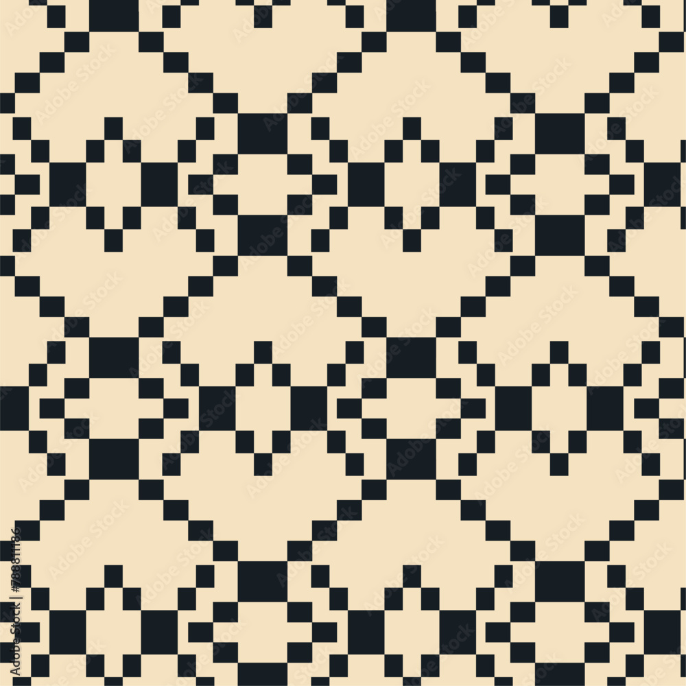 Fototapeta premium Southwest Aztec Patterns. Seamless Elegance for Interior Design