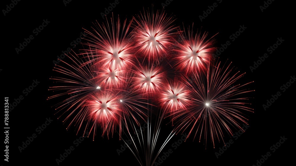 Amazing fireworks display lighting up the night sky with vibrant colors and creating a festive atmosphere. Amazing fireworks display lighting up the night sky with vibrant colors and creating a festive atmosphere.