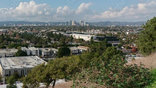 Los Angeles Culver City Towards Century City Tilt Up Time Lapse California USA photo