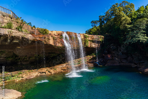 Krang Shuri Waterfalls, Krang Suri Rd, Umlārem, Meghalaya, India, Most beautiful Falls in Meghalaya