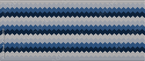 popular all time color collection Seamless Knitted Pattern