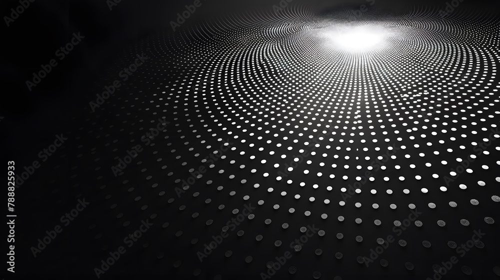 Abstract Circular Light Pattern on Dark Background for Modern Design Concepts Abstract Circular Light Pattern on Dark Background for Modern Design Concepts