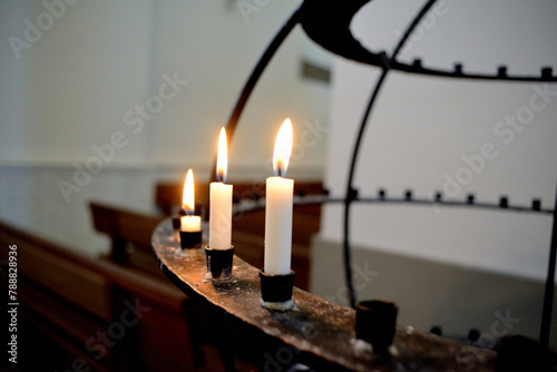 Church candles photo