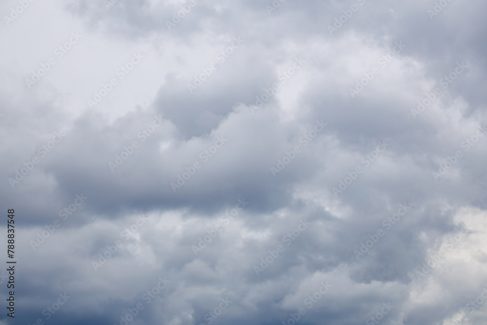 The sky is cloudy and grey