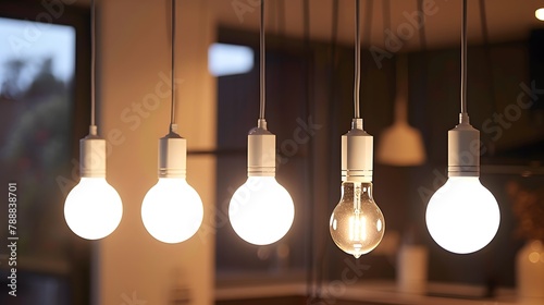 A range of energy efficient LED light bulbs designed to replace traditional incandescent and CFL bulbs offering long lasting illumination reduced energy consumption and lower electricity