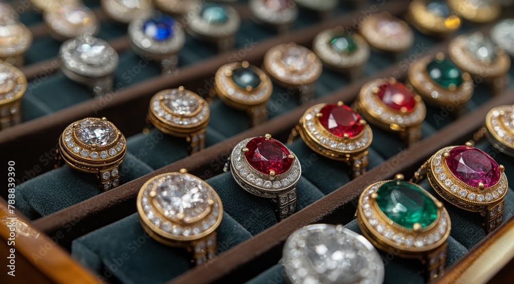 Various exquisite and beautiful jewelry, diamond jewelry, gemstone rings, necklaces and gold Various exquisite and beautiful jewelry, diamond jewelry, gemstone rings, necklaces and gold