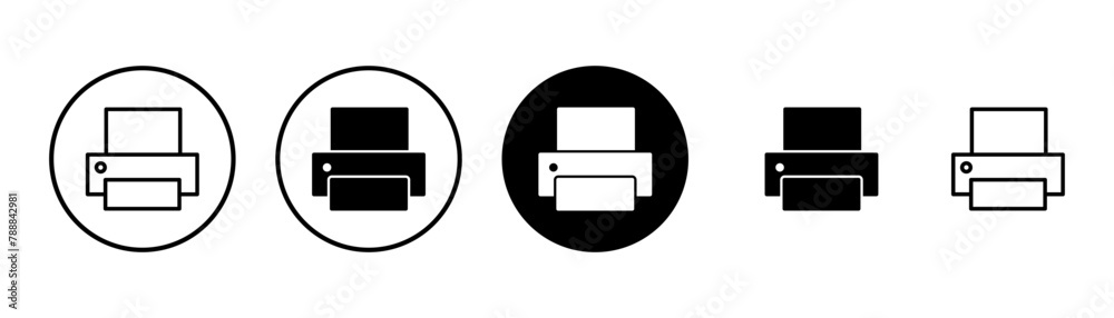 Printer icon vector isolated on white background. print icon. Fax vector icon. Printer icon vector isolated on white background. print icon. Fax vector icon.