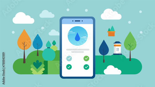 A mobile app that tracks and calculates the amount of water saved through rainwater harvesting promoting friendly competition a users.