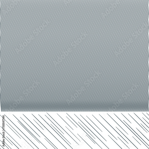 Texture in the form of thin vertical and inclined stripes. Below is a small area with diagonal lines.