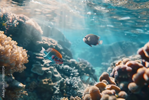 Generative AI : Dive into the enchanting underwater world of the Great Barrier Reef