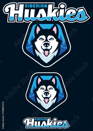 Siberian Huskies Mascot