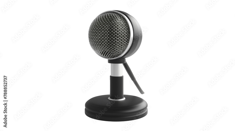 modern podcast microphone isolated on transparent background, podcast business, mic cut out modern podcast microphone isolated on transparent background, podcast business, mic cut out