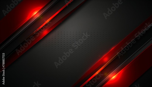 Abstract red light overlap background. Luxury bright red lines modern sport background illustration