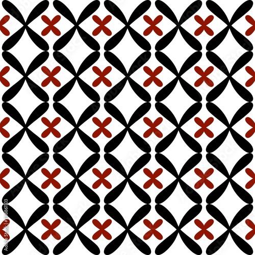 abstract geometric ornamental seamless pattern. design background, illustration © mansum008