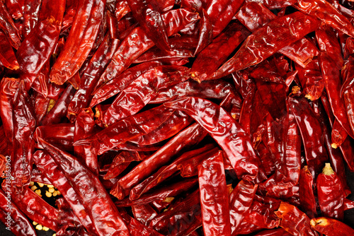 Photography Dried red chili
