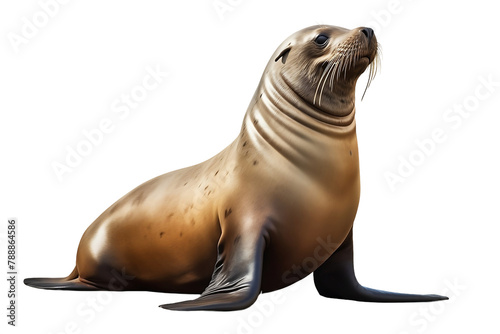 High-definition image showcasing the intricate details and lifelike portrayal of the marine mammal.