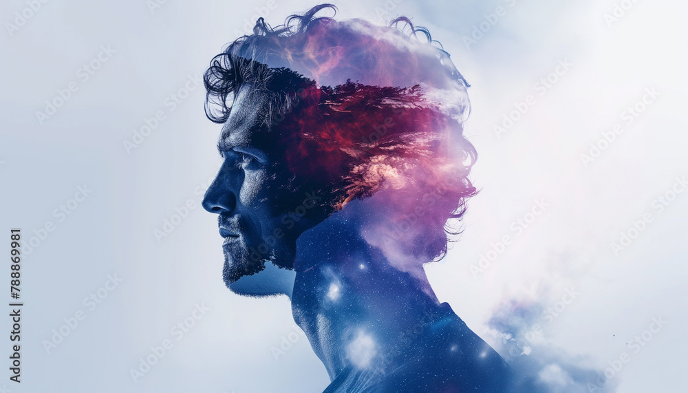 A Double Exposure Voyage Through Space and Self A Double Exposure Voyage Through Space and Self