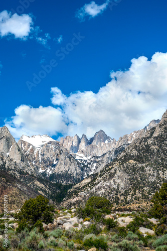 The rocks of Alabama Hills Sierra, California 