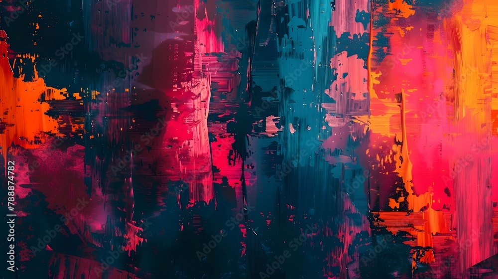 Abstract art with brutalism concept. Abstract art with brutalism concept.