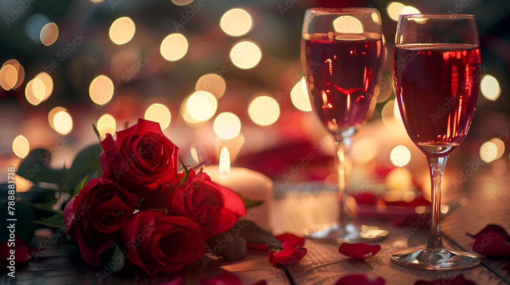 Red Wine And Roses ,generative ai Red Wine And Roses ,generative ai