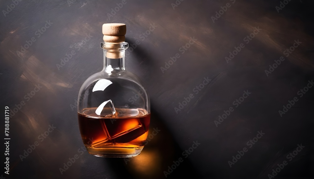 Whisky--bourbon-or-cognac--Hard-strong-alcoholic-drink--place-for-text--top-view Whisky--bourbon-or-cognac--Hard-strong-alcoholic-drink--place-for-text--top-view