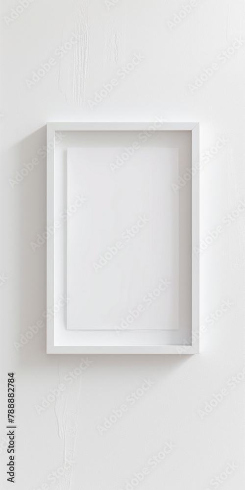 Blank Picture, With Frame, on Wall, Decorative, With Plants and Furniture, Suitable for Editing with White Background Blank Picture, With Frame, on Wall, Decorative, With Plants and Furniture, Suitable for Editing with White Background