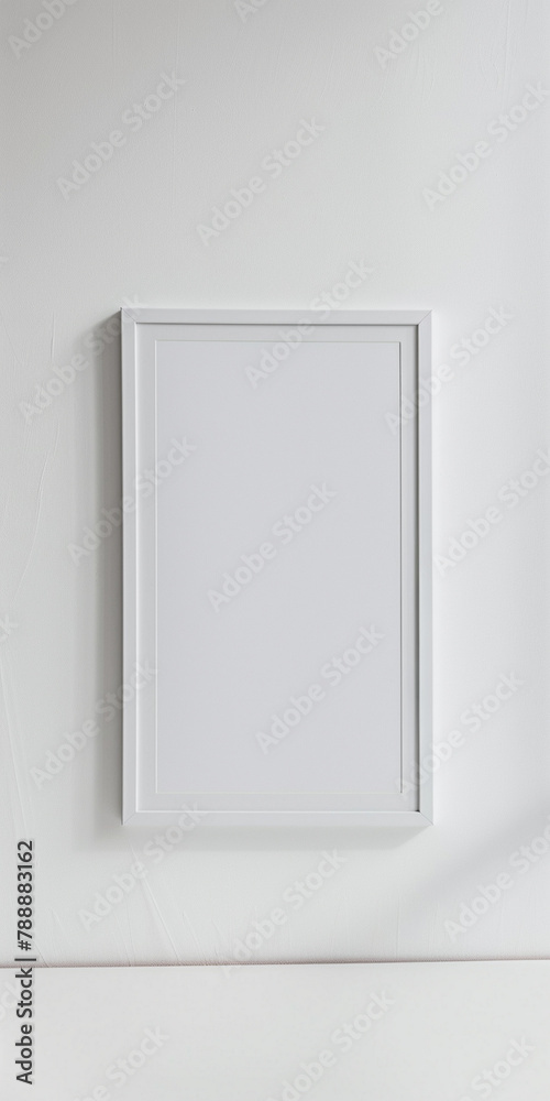 Blank Picture, With Frame, on Wall, Decorative, With Plants and Furniture, Suitable for Editing with White Background Blank Picture, With Frame, on Wall, Decorative, With Plants and Furniture, Suitable for Editing with White Background
